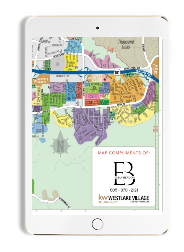 Conejo Valley Maps - Emily Berdon Real Estate